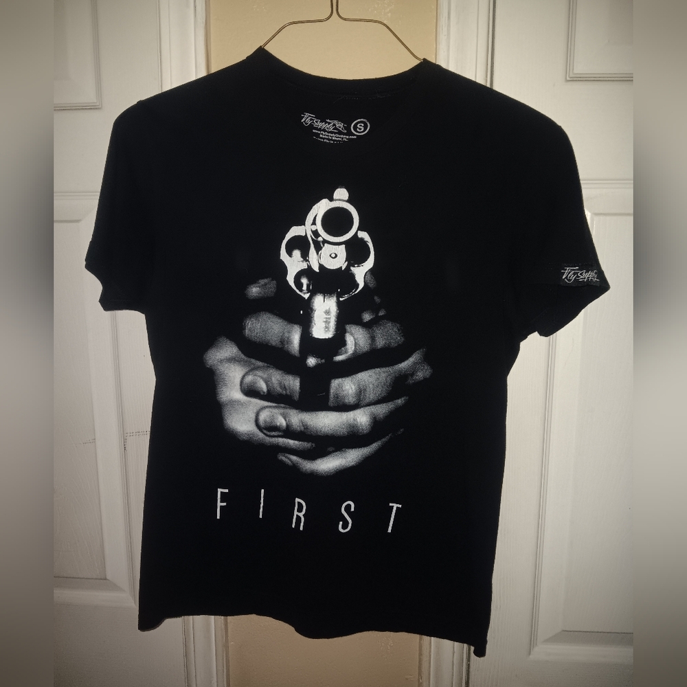 Shoot First - Fly Supply Clothing T-shirt